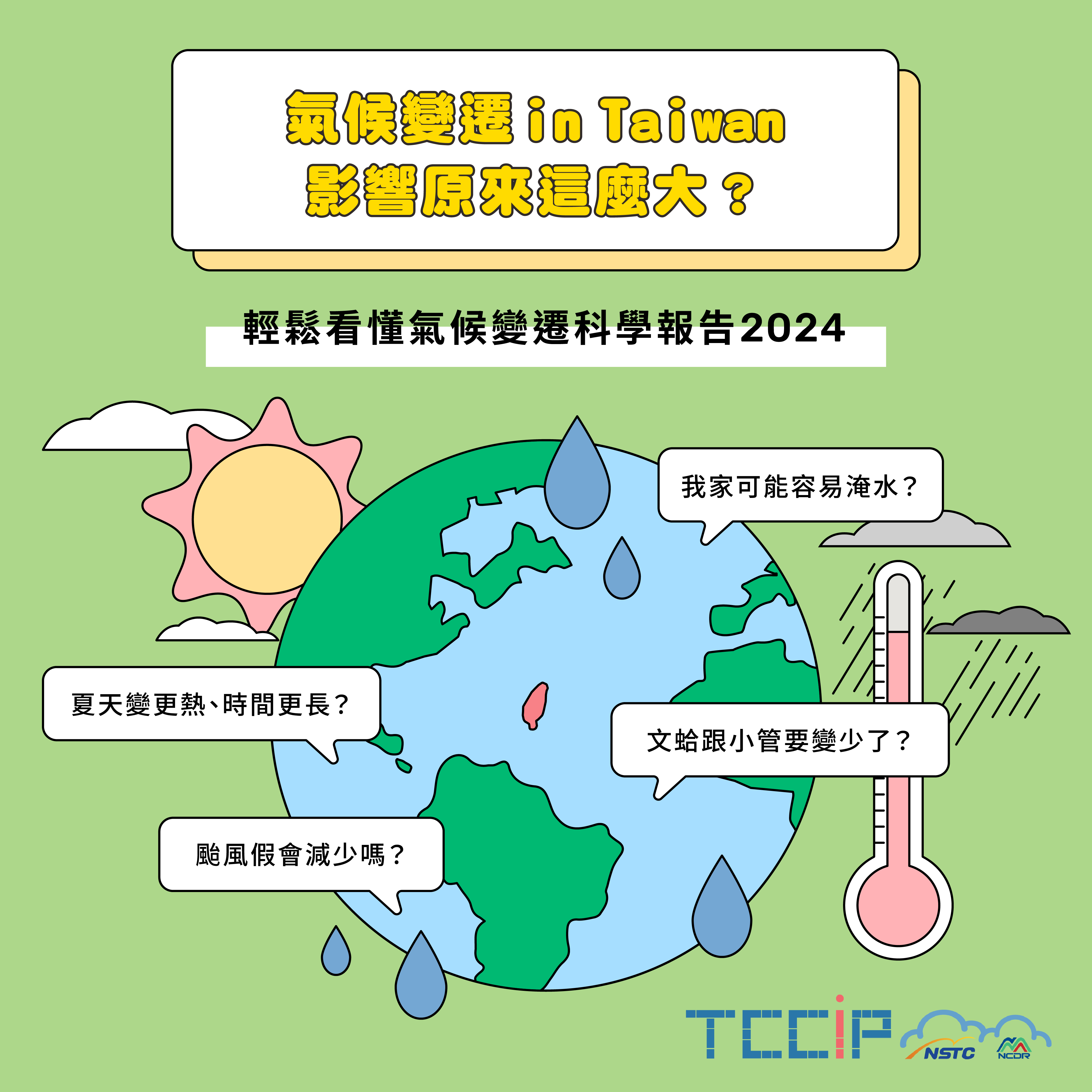 氣候變遷 in Taiwan 影響原來這麼大？